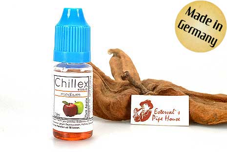Chillex E-Zigarette E-Liquid "Medium" Doppelt Apfel 10ml